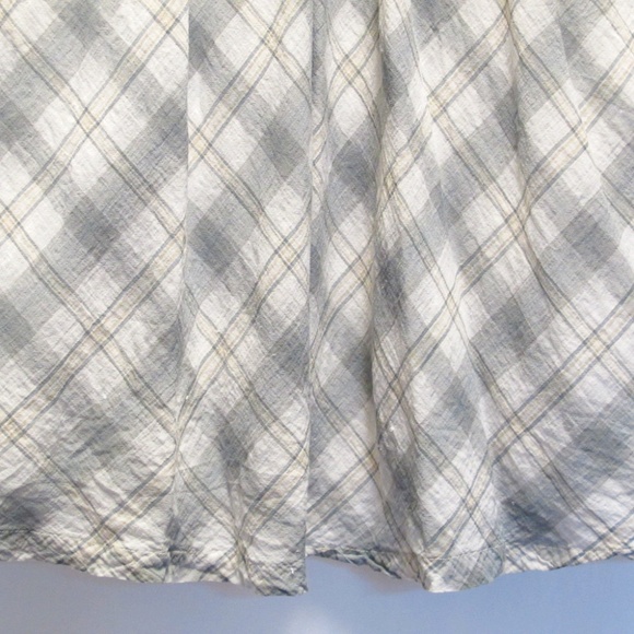 Retro Cotton Plaid Dress - Picture 3 of 9